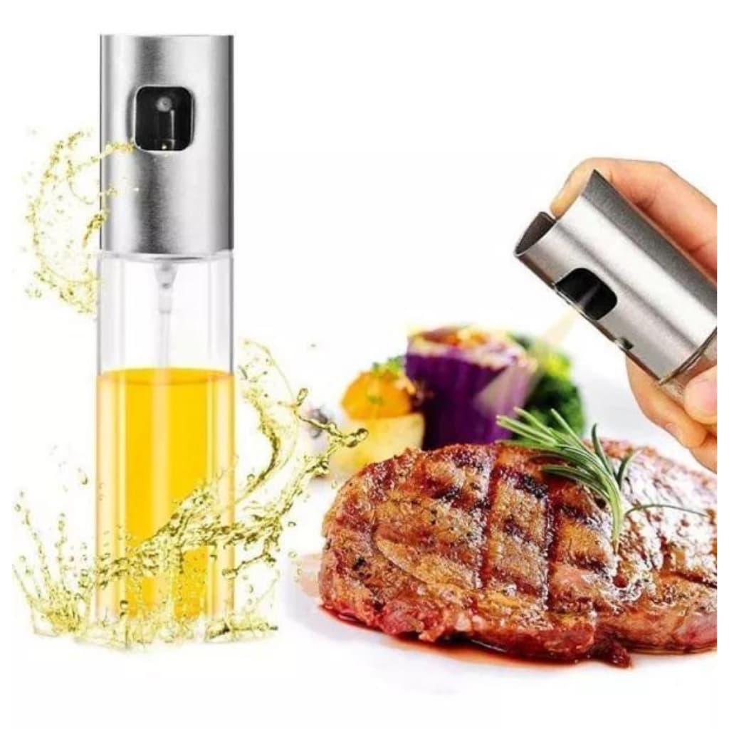 Galheteiro Spray de Cozinha Azeite Vinagre Oleo 100ml Vidro Luxo