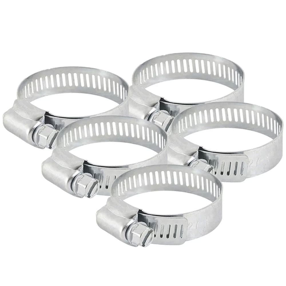 Abraçadeira De Aço Galvanizado Rosca Sem Fim 8-18mm 5 Peças - Sparta