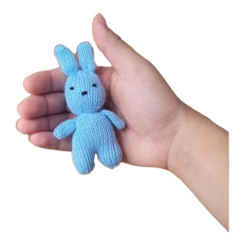 ✨ Mini Coelhinho em Tricô | Prop para Fotografia Newborn ✨