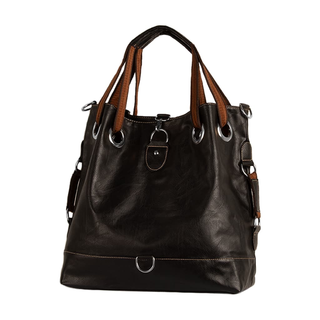 Bolsa Feminina Grande Estilo Saco Luxo Couro Moderna Ombro Transversal Trabalho Faculdade Prática Promoção Aproveitem!!
