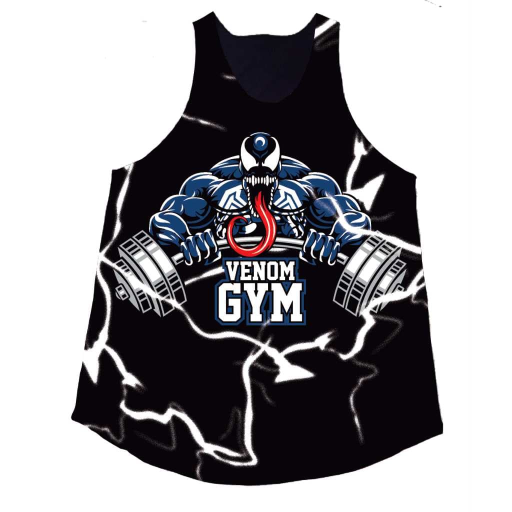 Regata Cavada treino academia musculação Venom Gym