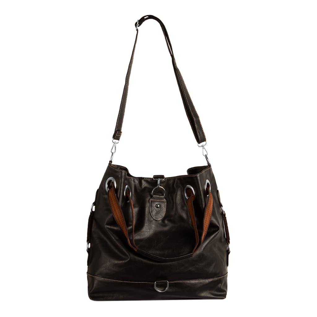 Bolsa Feminina Grande Saco Preta Couro Macio Luxo Lançamento Prática Casual Promoção Linda Perfeita