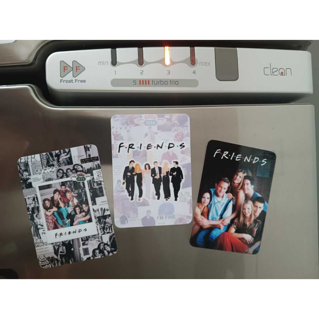 Imã de Geladeira Serie Friends Kit Com 3