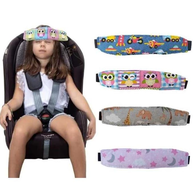 Faixa Apoio Suporte De Cabeça Bebê Conforto Cadeirinha Carro Com Regulagem.