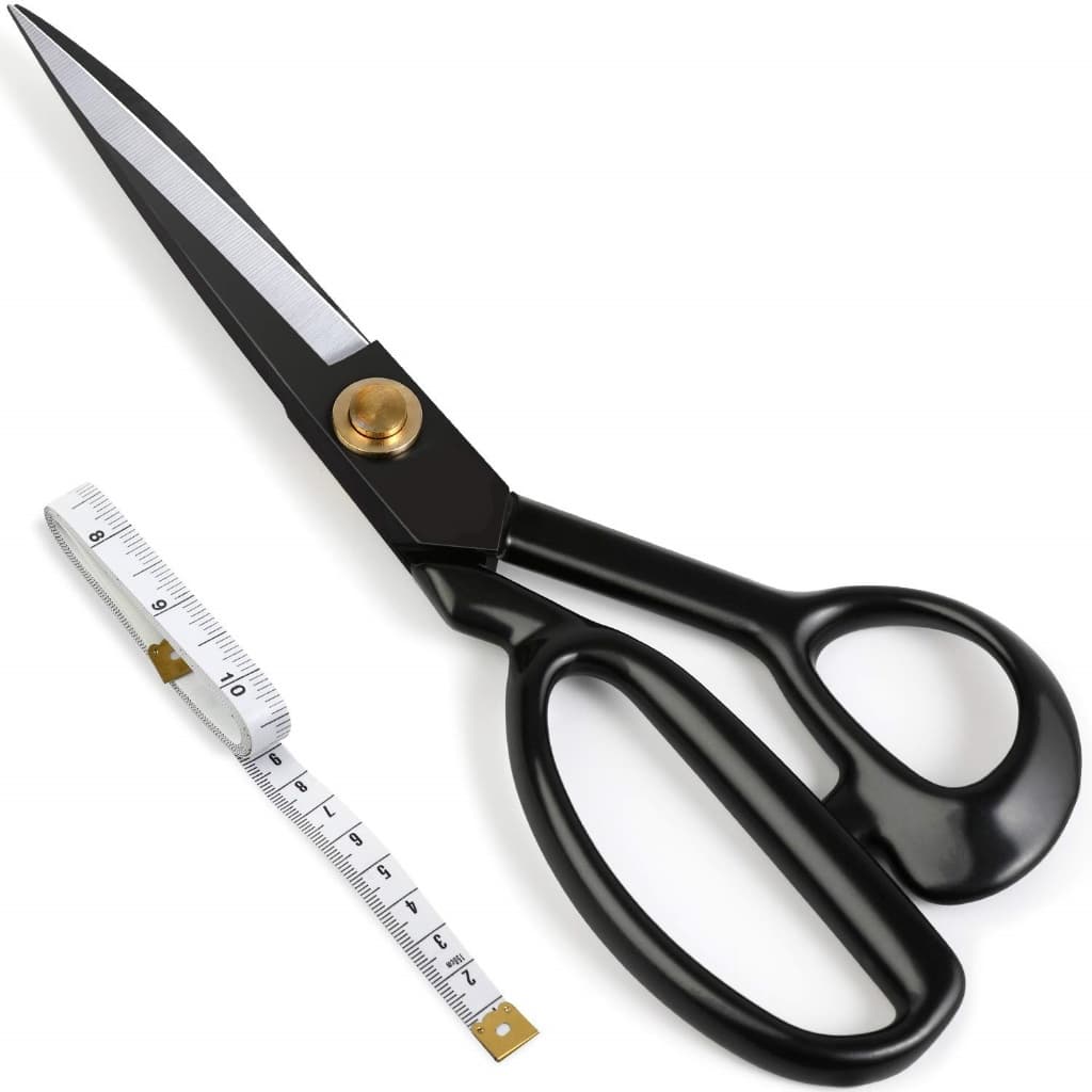 Tesoura Reforçada Corte Profissional Titanium 12  Tesoura De Alfaiate Costura Profissional Patchwork Para Tecido Tesoura De Titânio Titanium De corte alfaiataria corte e costura tesoura 12 polegada titânio é um material de alta durabilidade