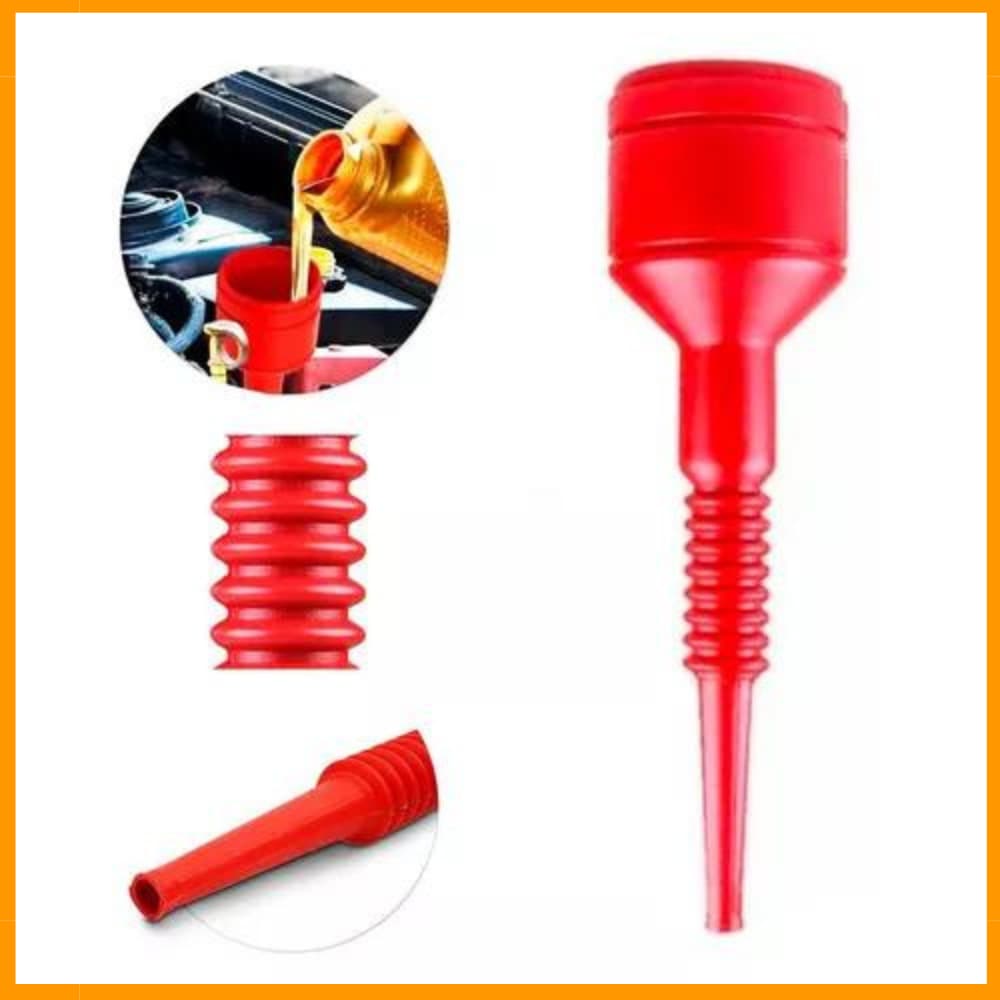 Funil Automotivo flexivel plastico multiuso Grande sanfonado Oleo Combustivel carro moto caminhao