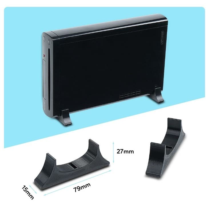 Suporte Vertical Pezinho Stand Mesa Compatível Com Wii U
