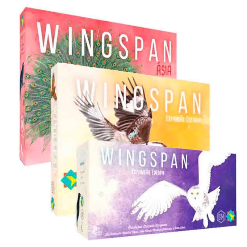 Jogo Wingspan - Expansões - Tabuleiro Português BR - Grok Ludofy