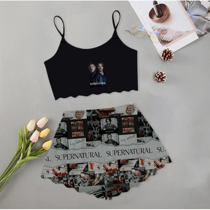 pijamas baby-doll séries demônios fantasmas metamorfose sobrenatural