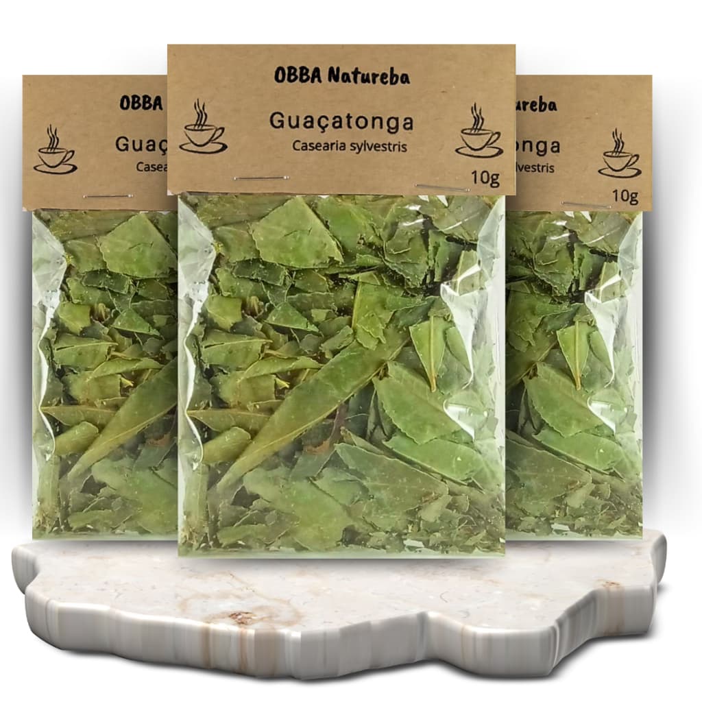 Kit 3 Chá de Guaçatonga-Erva Pura de Alta Qualidade