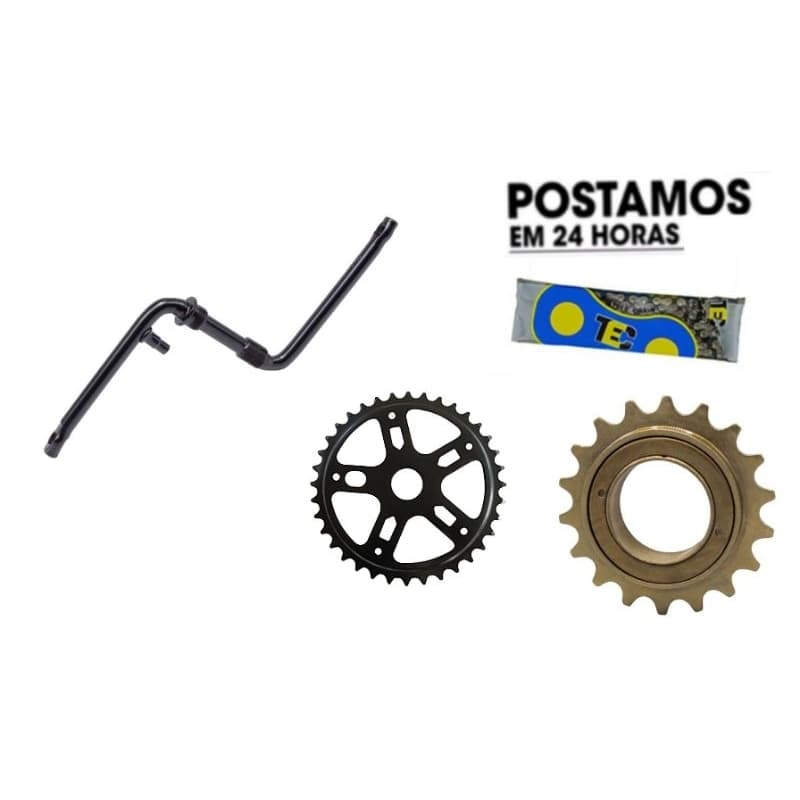 pedivela,coroa,corrente,catraca