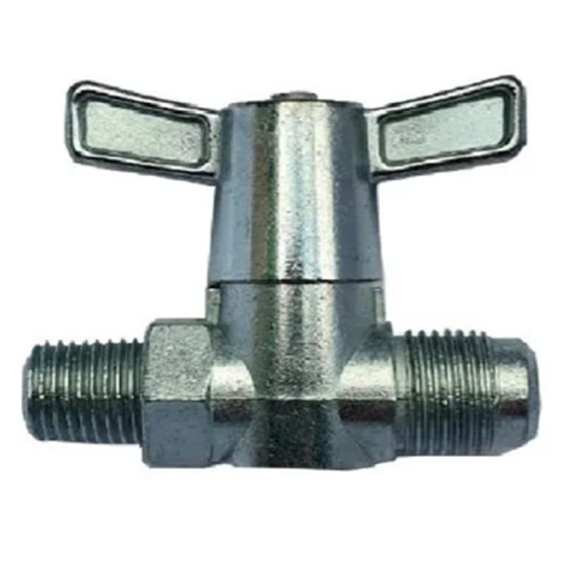 Registro Fogão Semi Industrial Gás 3/8x1/4x1/8 Baixa Pressão