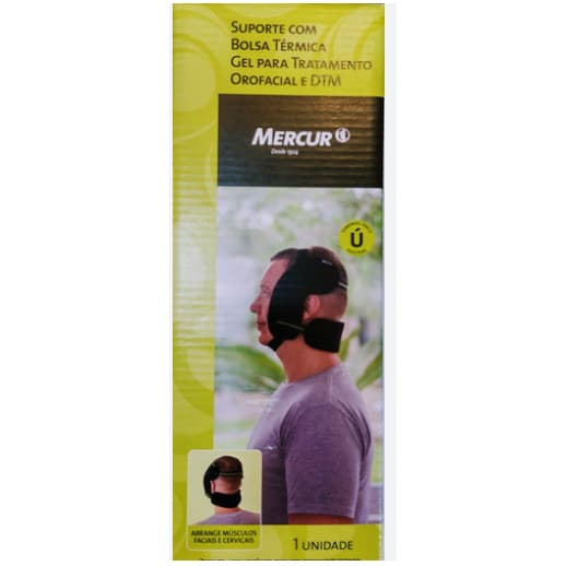 Suporte Com Bolsa Termica Gel Para Tratamento Orofacial E DTM