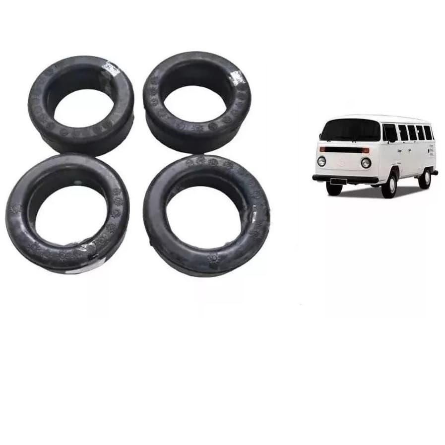 KIT BORRACHA DO FACAO INT/EXT KOMBI TODAS (4UNI)