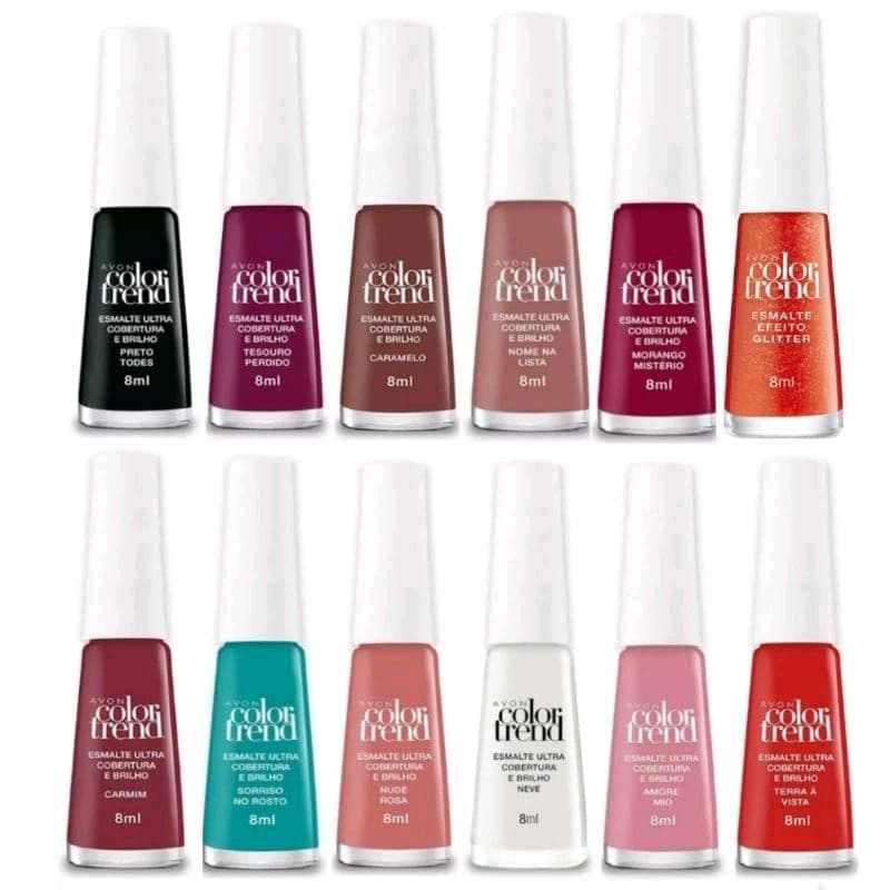 1 Esmalte Color Trend Ultra Cobertura e Brilho 7 ml Avon