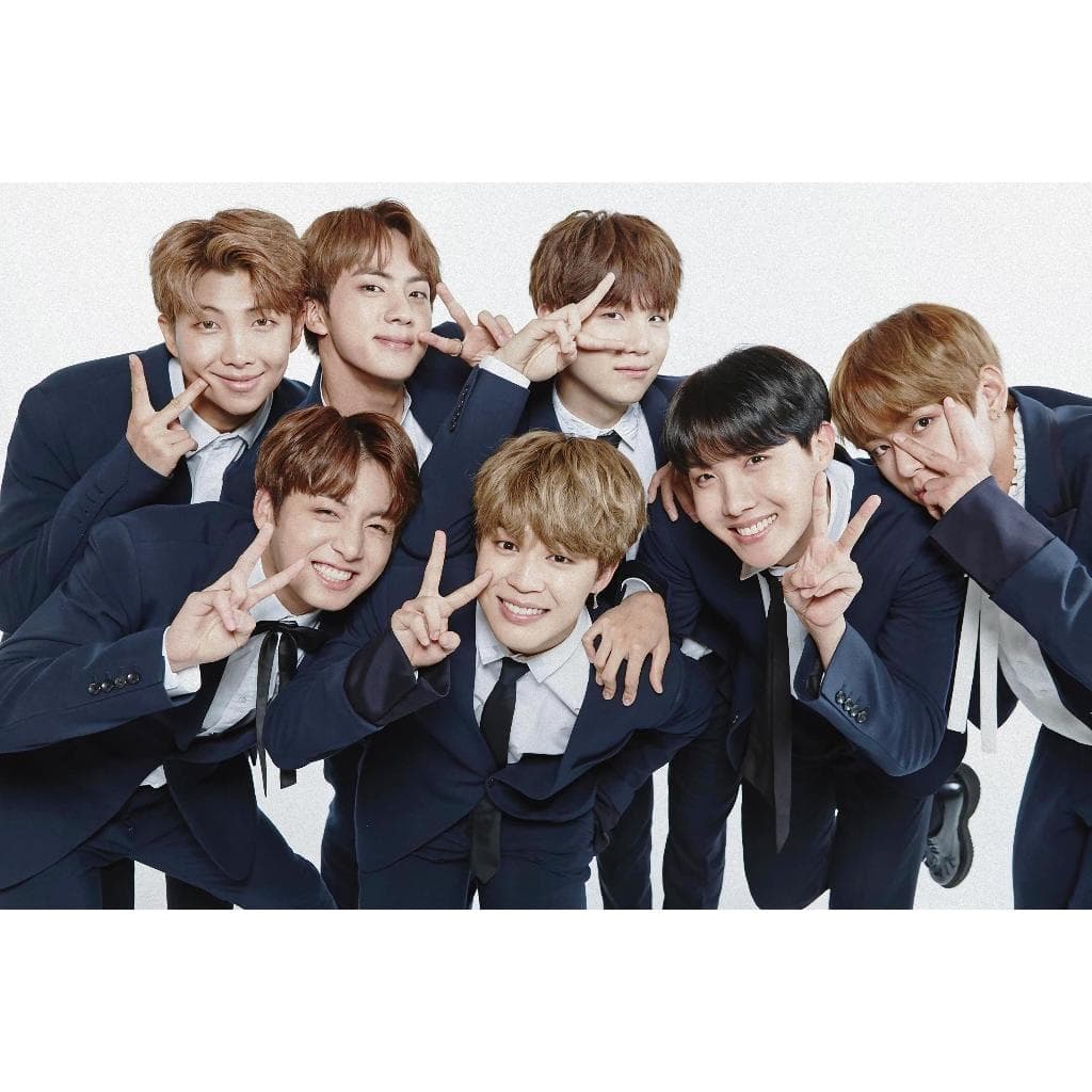 Painel banner poster festa decorativo  banda k pop
