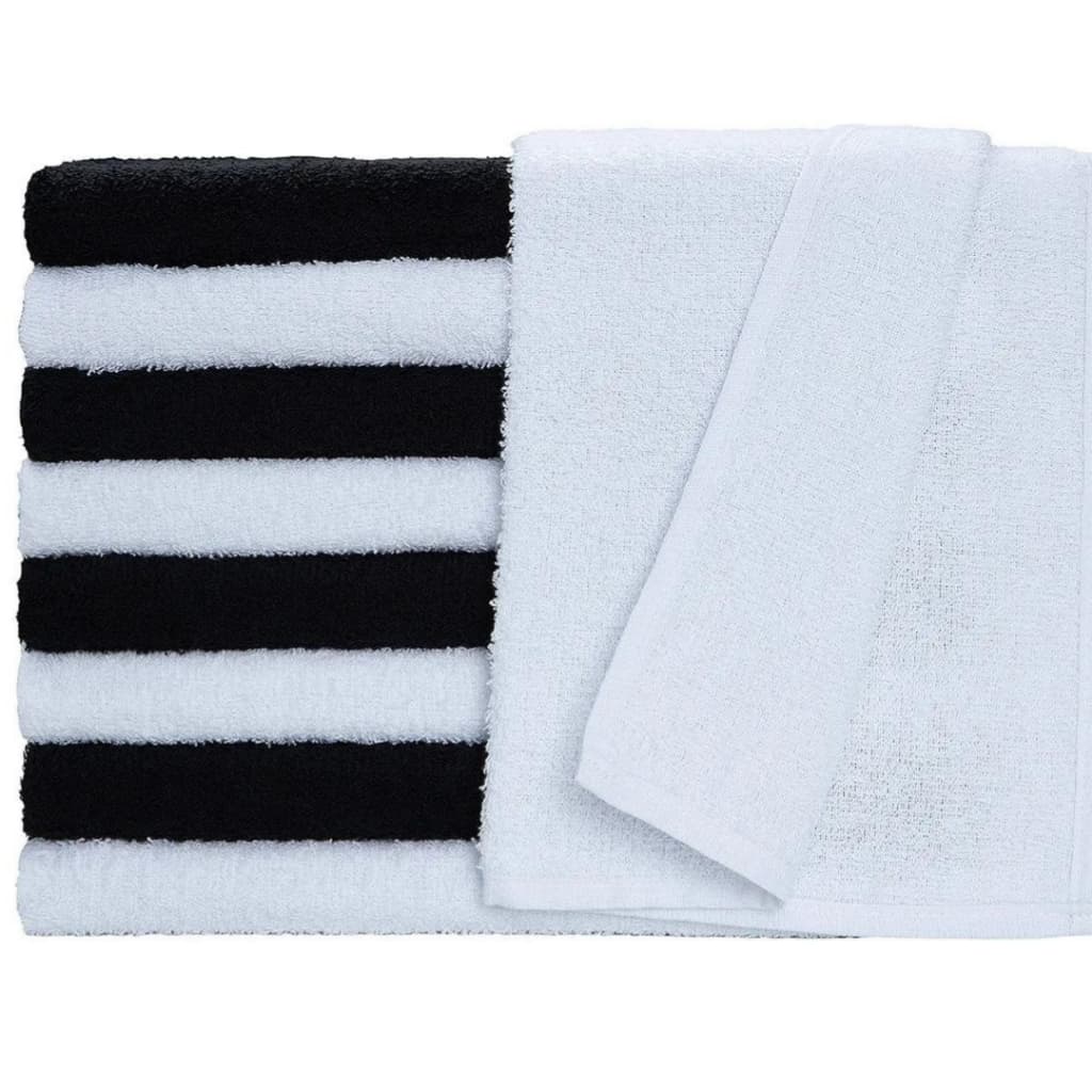 Kit com 20 Toalhas de Rosto Grande para Salão Barbearia 100% Algodão Alta Absorção Uso Profissional