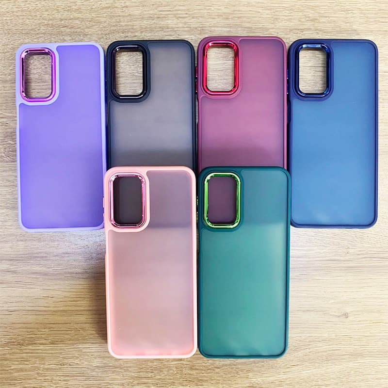 Capa Acrilico Fosca Metalizada Para Redmi 13c/Note 12S/Note 12 4g/Note 12 PRO 4G/Note 12 5g/Note 11 4g/ Anti Impacto