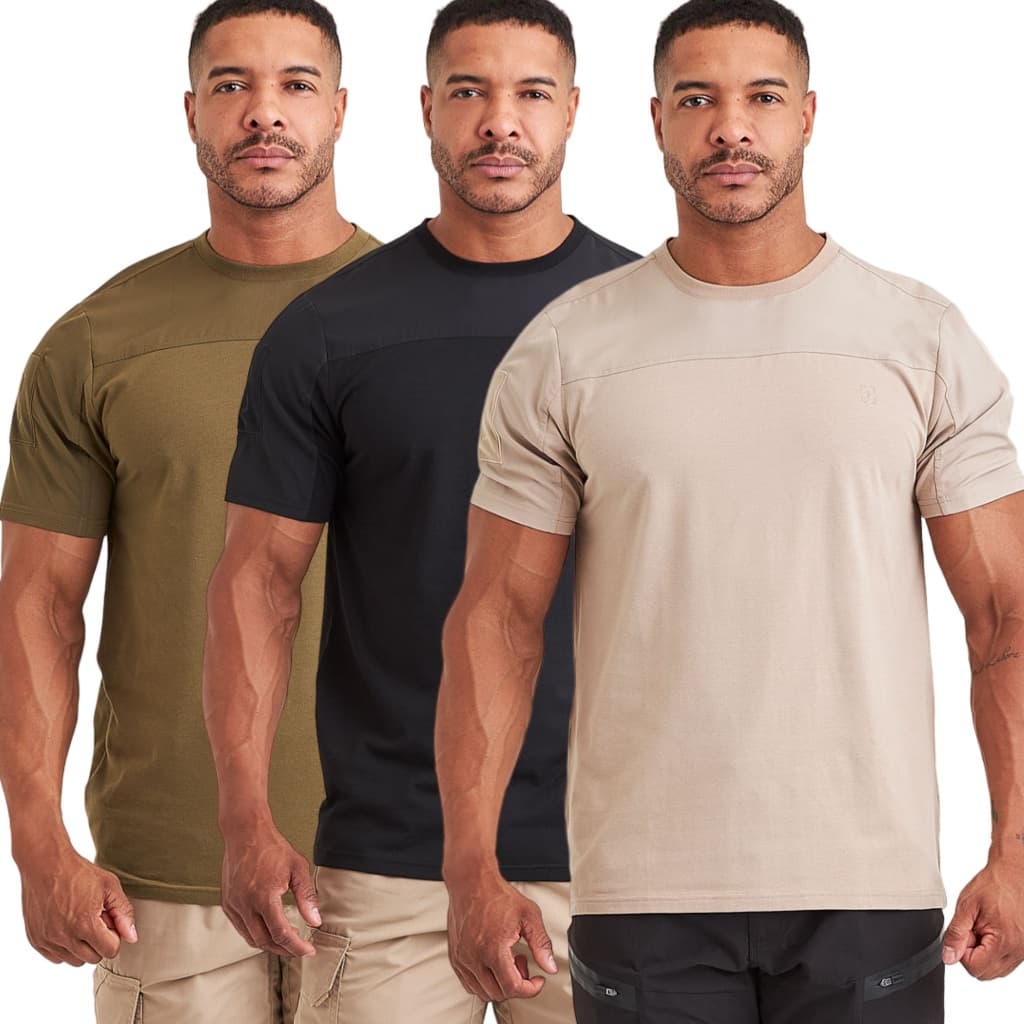 Camiseta Tática Comfort Fit Invictus Infantry Relief Caqui, Preta ou Verde