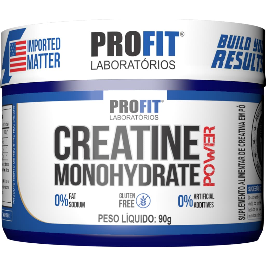 Creatina monohidratada power 90g - Profit Laboratórios