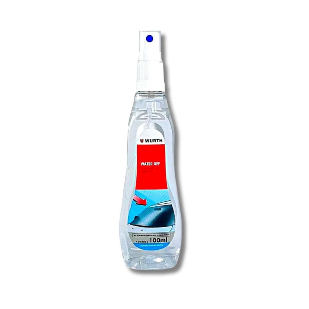 Filme Invisível  Repelente de Água Vidro Para-Brisas Water Off 100ml