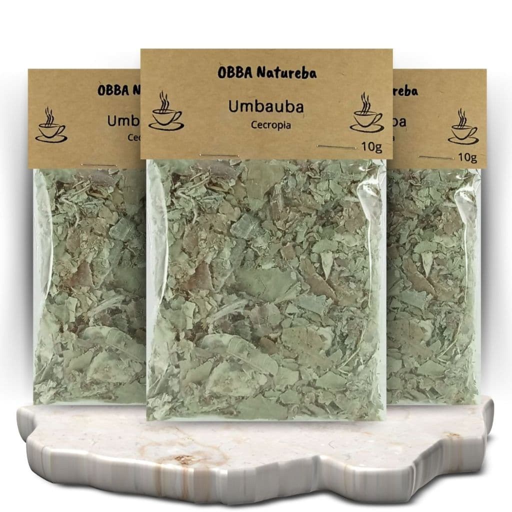 Kit 3 Chá de Embaúba-Erva Pura de Alta Qualidade
