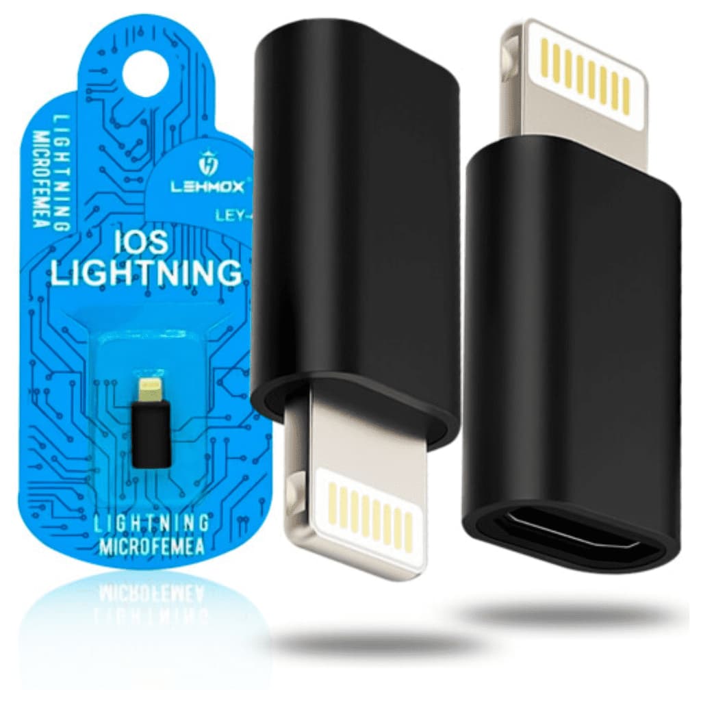 Adaptador Lightning Ios Macho Para Micro Usb V8 Fêmea