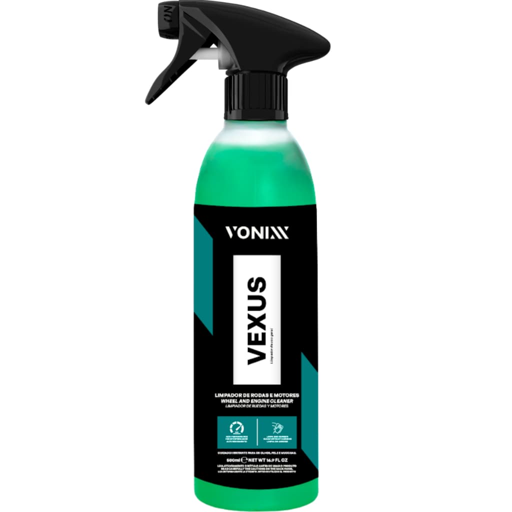 Limpa Rodas e Motor Automotivo Vexus 500ml Limpador Vonixx