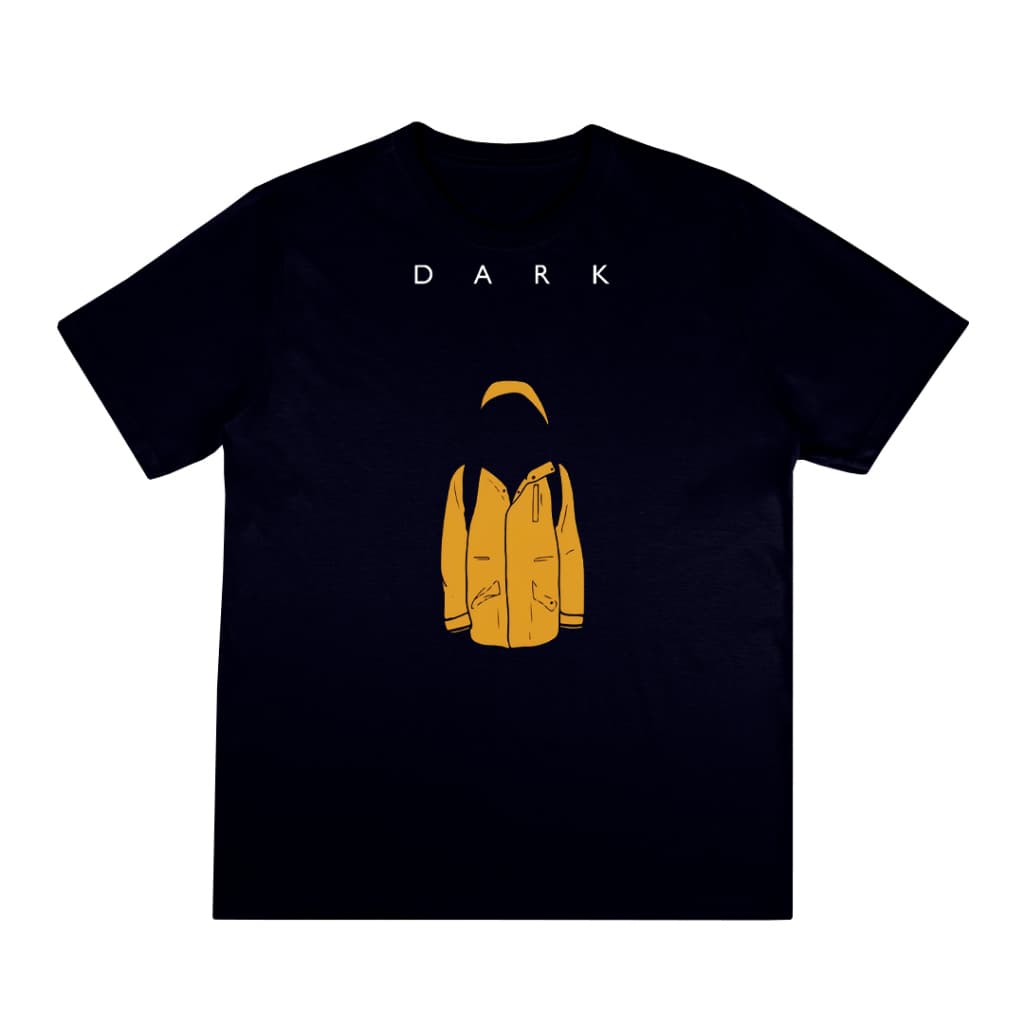 Camiseta Básica Série Dark Netflix DTF  Algodão Fio 30.1 Penteado Zero Encolhimento