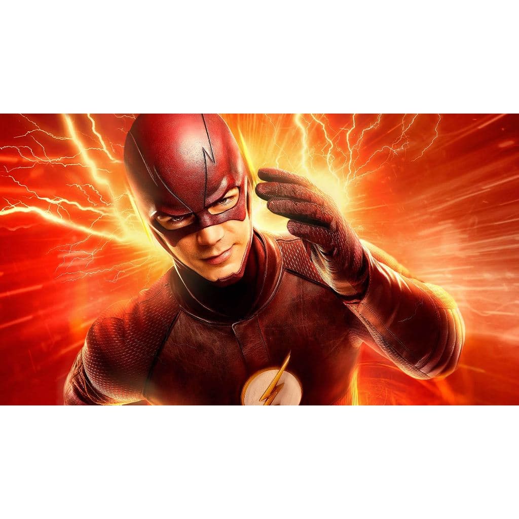Painel festa decorativo banner so um bolinho DC hero Flash Super girl