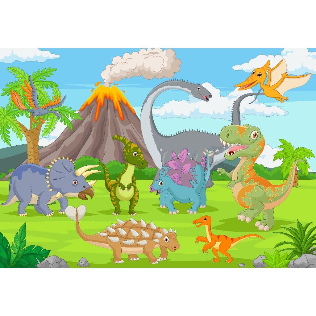 painel festa decoração Banner aniversario dinossauro dino t-rex jurássico menino dinno vale encantado jurassic