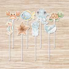 Topper para docinho - 50 unidades