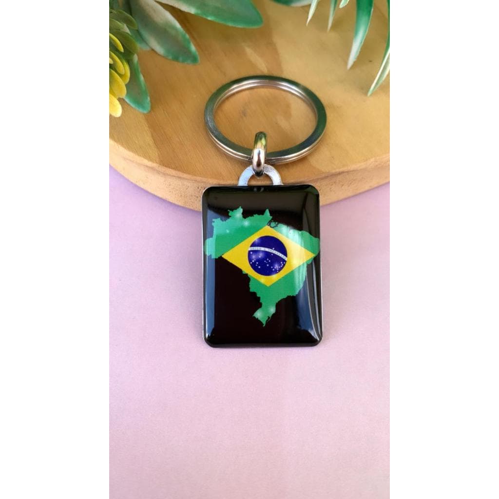Chaveiro Bandeira do Brasil