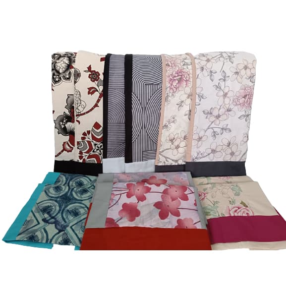 Kit 10 FRONHAS 100% Algodão ( 5 Pares) - Estampas Diversas- Excelente Qualidade! 35 % OFF