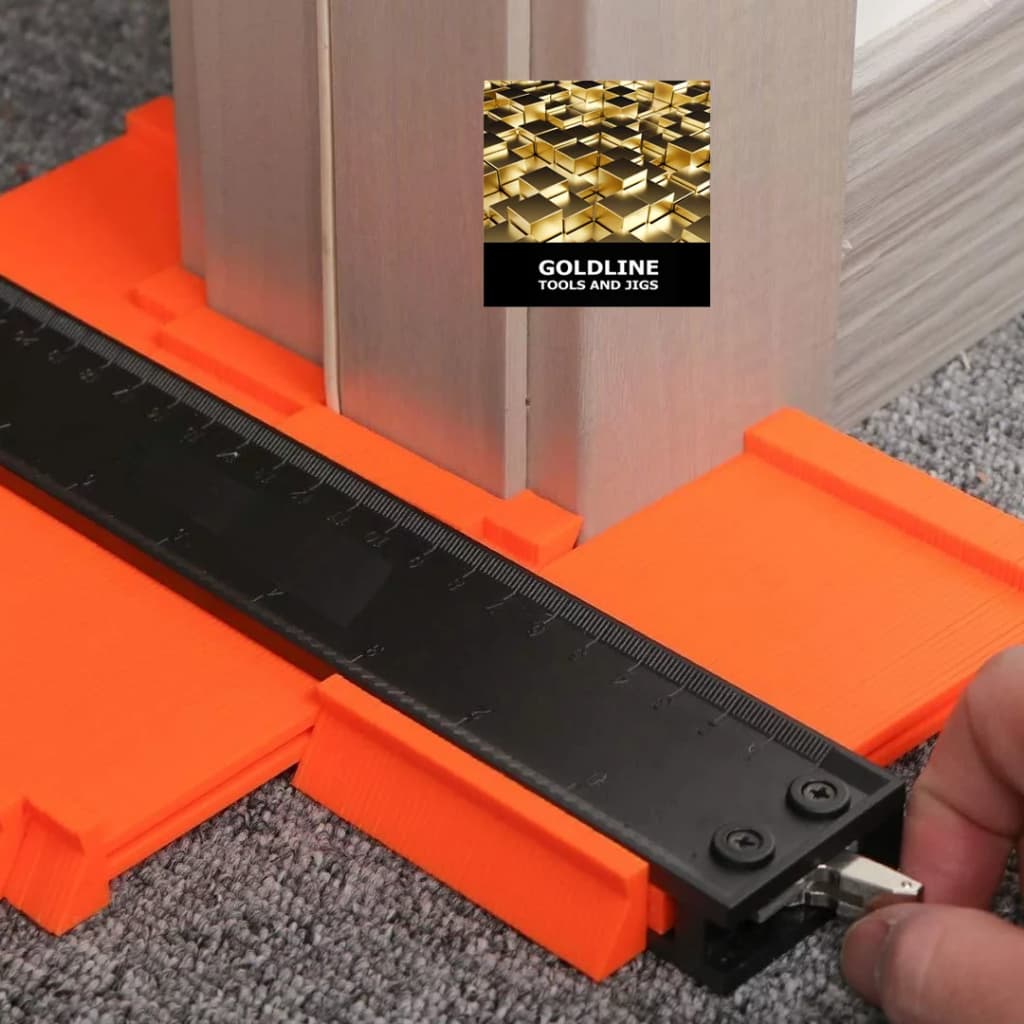 GOLDLINE - COPIADOR DE CONTORNOS, COM TRAVAS - 25 CM