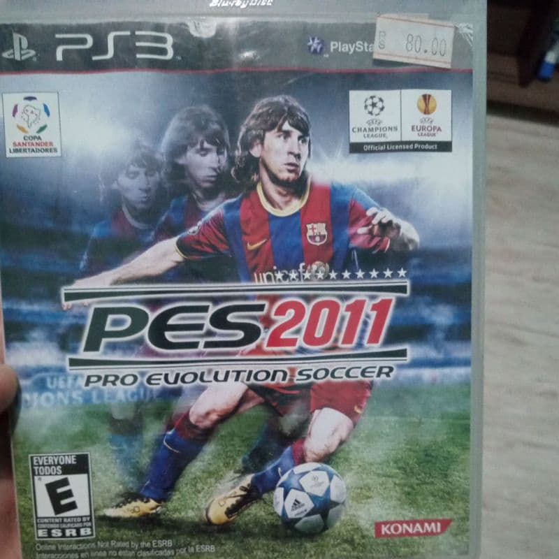 PES 2011ps3 MÍDIA FÍSICA ORIGINAL + manual