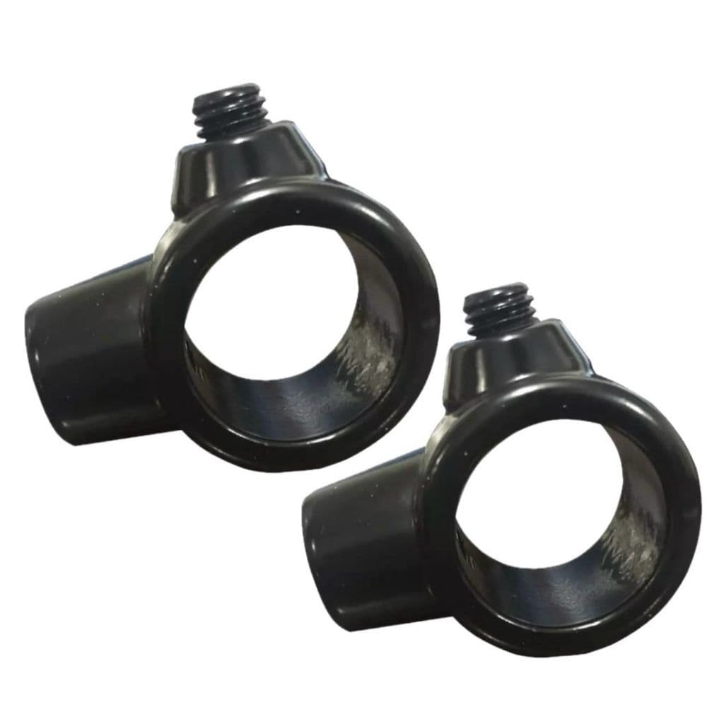 Manicoto Abraçadeira Retrovisor Preto (par) para Bicicleta Motorizada Motor Moskito