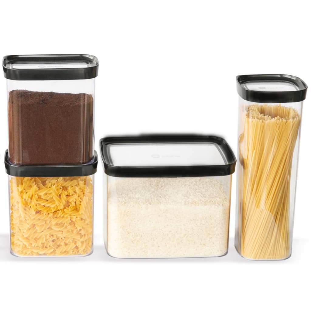 Conjunto 4 Potes Herméticos para Mantimentos - Classe A