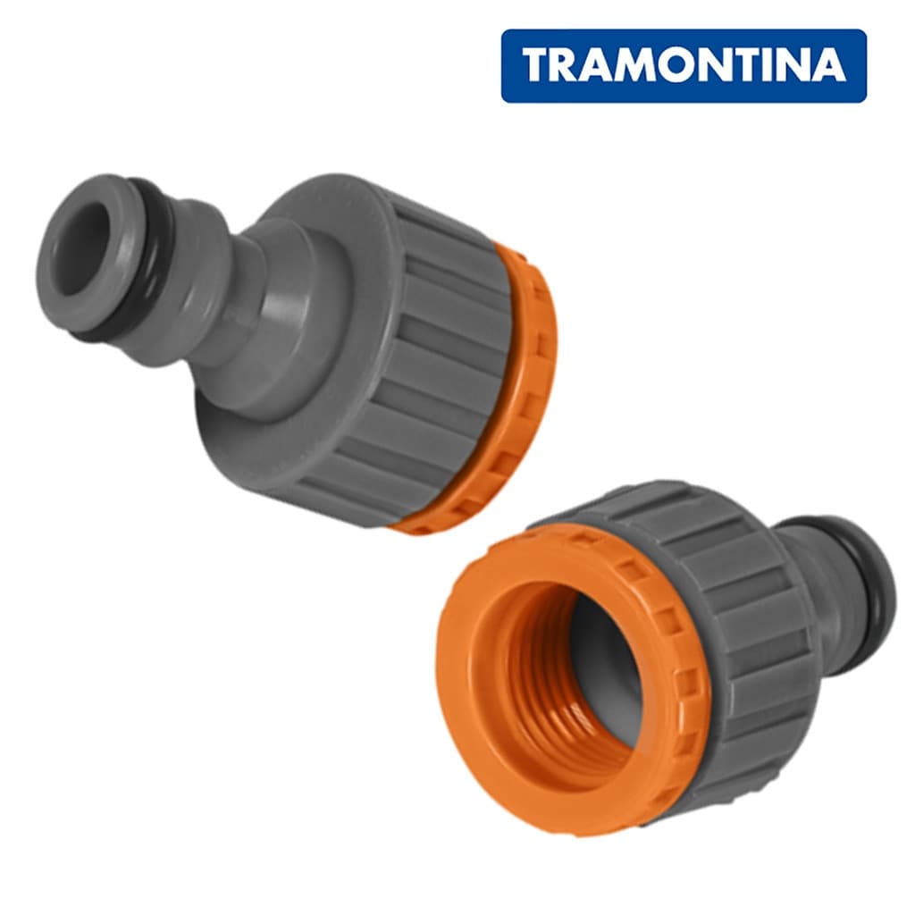 Adaptador Torneira Engate Rápido Tramontina Conector Mangueira Jardim