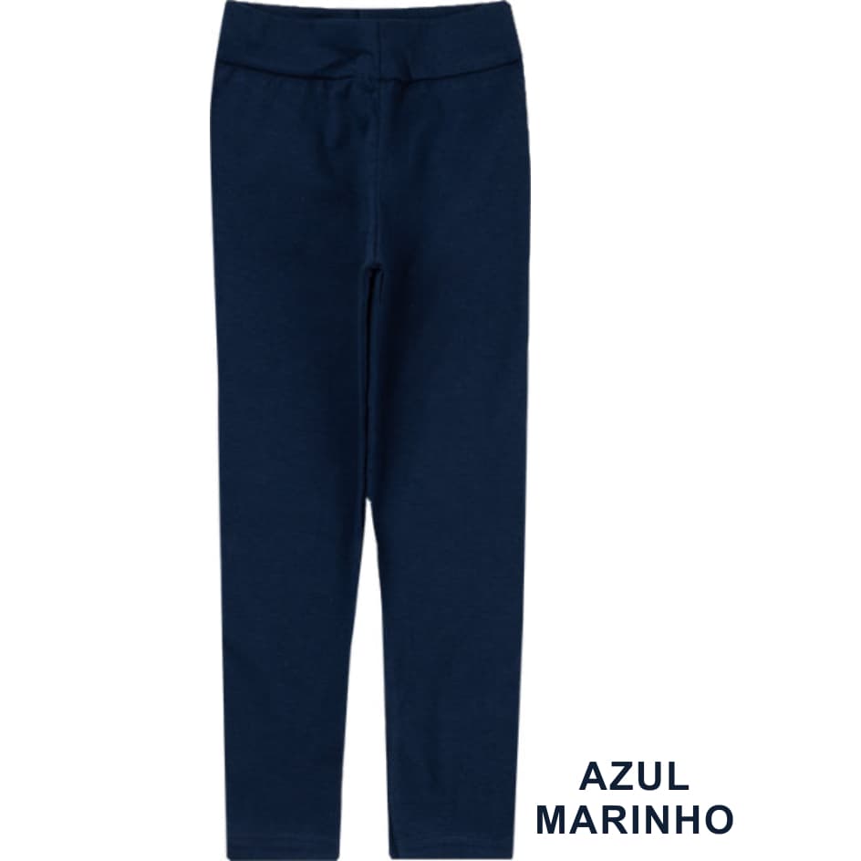 Calça Legging Lisa Infantil Menina Juvenil 1 ao 16 para Meninas  - Leg Avulsa Promoção