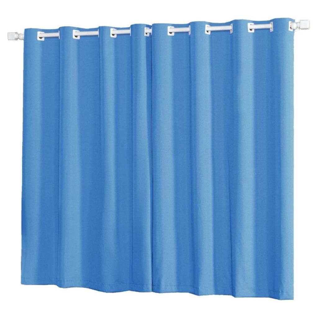 Cortina Roma Decorativa 4,00 x 2,20 Sala ou Quarto Com Ilhós Varão simples