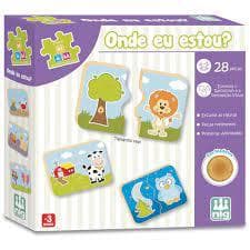 Brinquedo Infantil Pedagógico Onde Eu Estou? - Nig Brinquedos