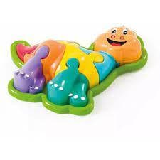 Quebra-Cabeça Didático - Animal Puzzle 3D - Dino - TaTeTi Brinquedos
