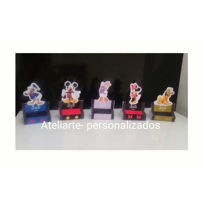 PORTA B IS PERSONALIZADO TURMA DO MICKEY