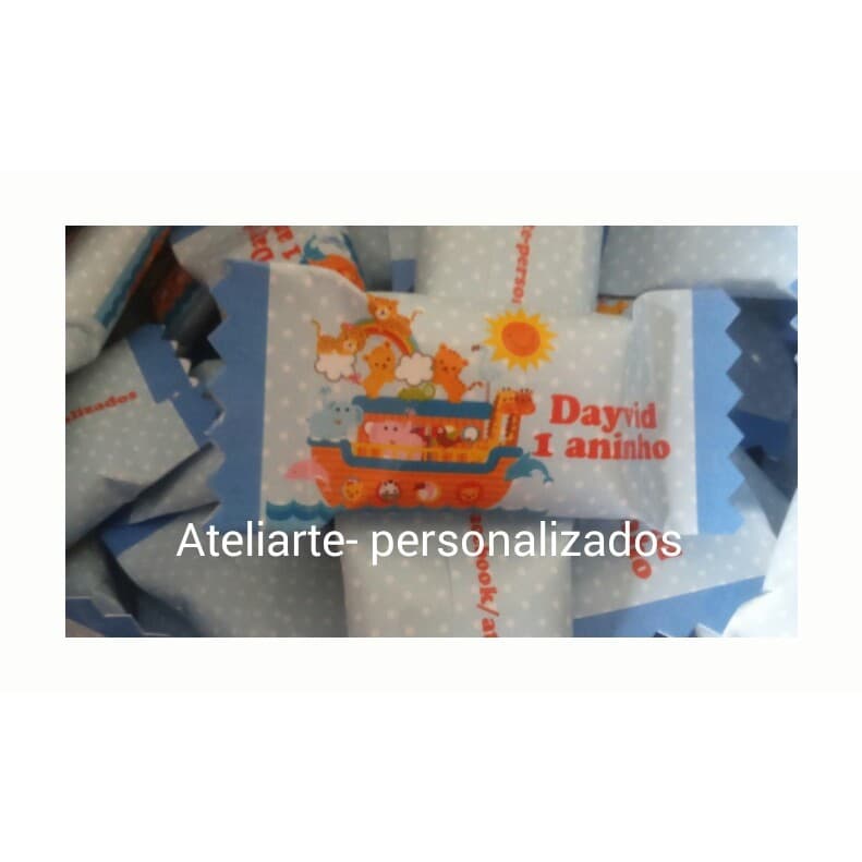 100 BALAS PERSONALIZADAS ARCA DE NOE