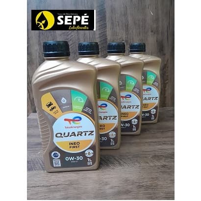 KIT 4 LITROS DE OLEO 0w30 TOTAL ENERGIES ACEA C1 GASOLINA FLEX DIESEL LEVE COM DPF