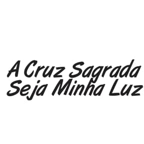 A CRUZ SAGRADA SEJA MINHA LUZ PARA CARRO MOTO E CAMINHÃO