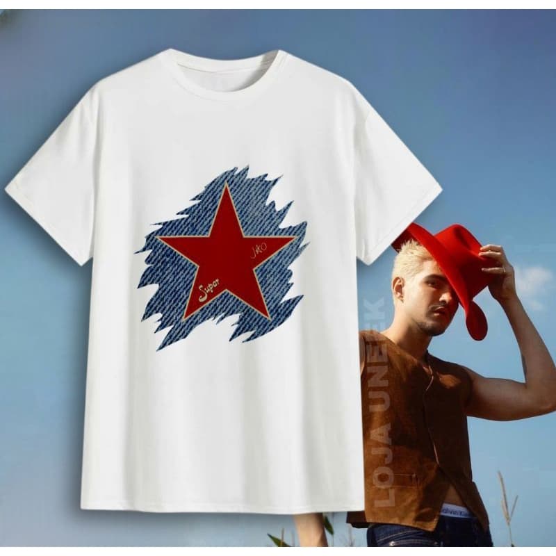 Camiseta I Want To Be a Star Jão Poliéster