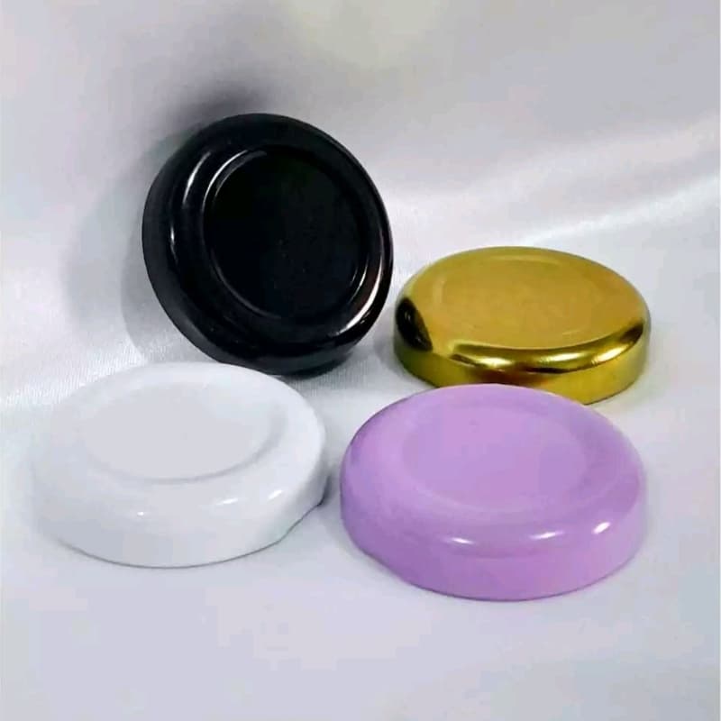 Kit 10 Unid. Tampa De Metal Metálica De Rosquear 38mm Para Pote De Vidro Conserva Geleia Papinha