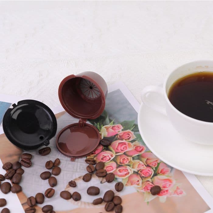 Kit 3 Capsula De Super Crema Cápsula Café Reutilizável Refrescante Efectivo Boa Relação Custo Benefício